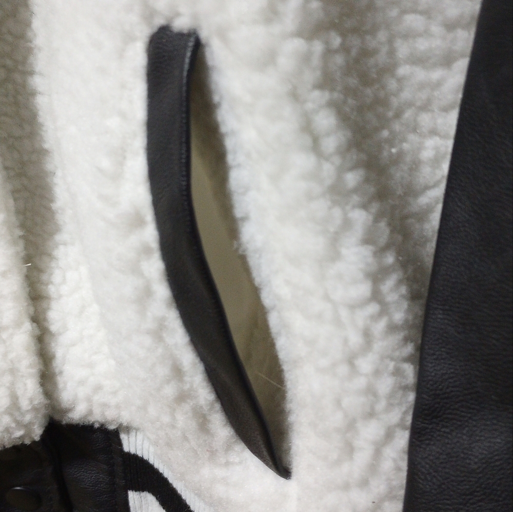 CI SONO Faux Fur & Lesther JACKET - Picture 5 of 11